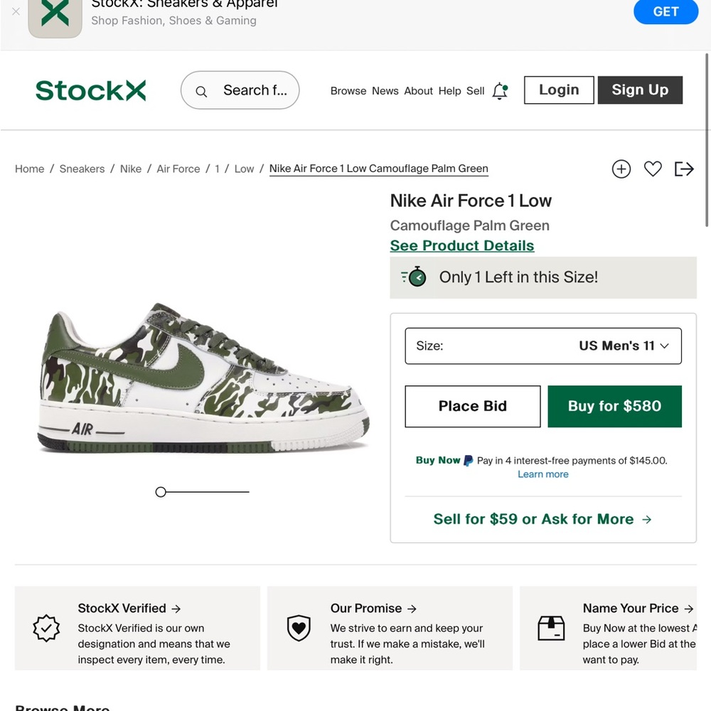 Air Force one camo